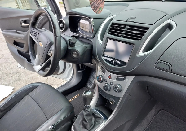 Chevrolet Trax cena 32900 przebieg: 154125, rok produkcji 2013 z Maków Podhalański małe 326